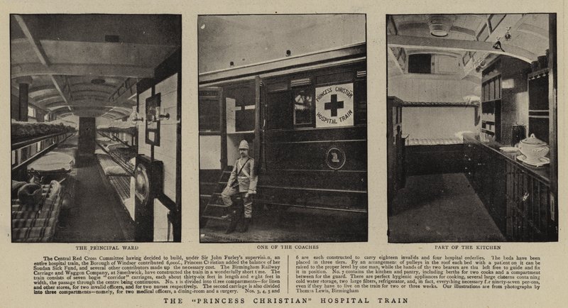 Princess Christian Hospital Train av English Photographer