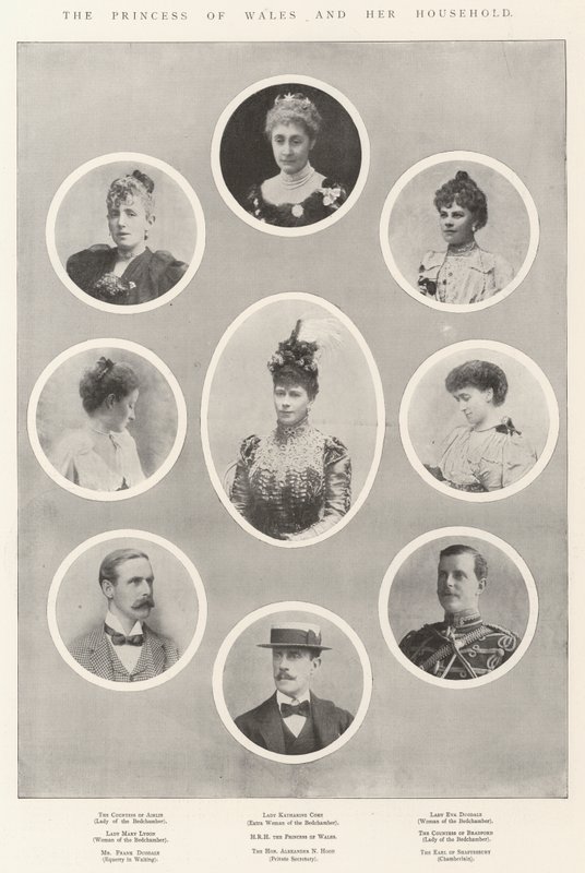 Prinsessan av Wales och hennes hushåll av English Photographer