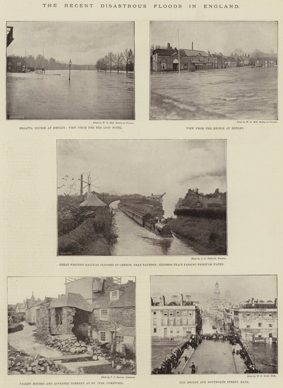 De senaste katastrofala översvämningarna i England av English Photographer