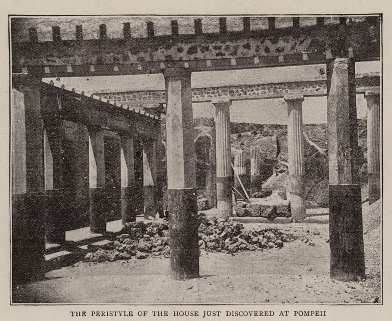 De senaste upptäckterna i Pompeji av English Photographer