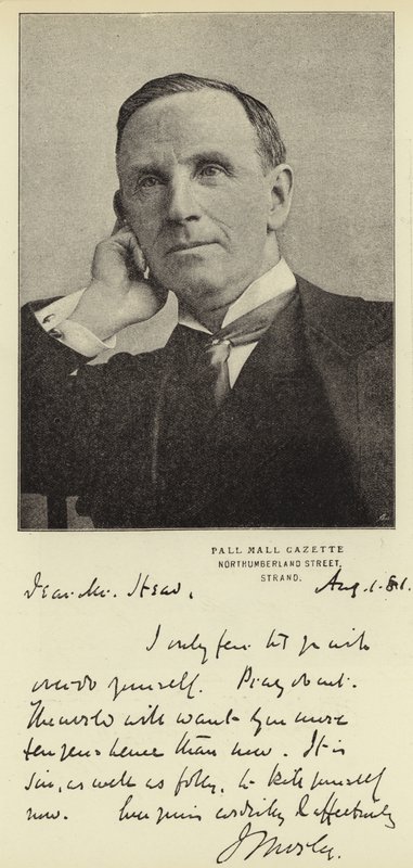 Högern Hon John Morley, MP av English Photographer