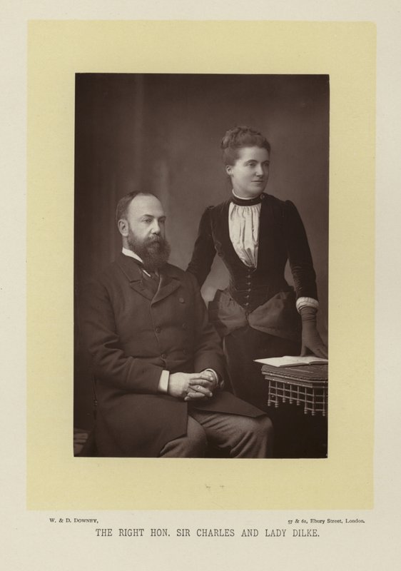 Den högra Hon. Sir Charles och Lady Dilke av English Photographer