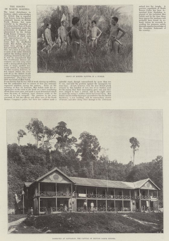 Resningen i norra Borneo av English Photographer