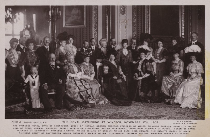 Royal Gathering i Windsor, 17 november 1907 av English Photographer