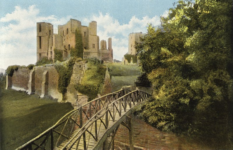 Den rustika bron, Kenilworth av English Photographer