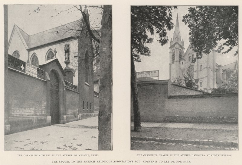 Uppföljaren till lagen om franska religiösa föreningar, kloster att hyra ut eller till salu av English Photographer