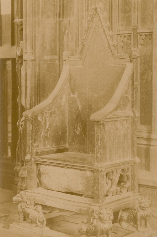 The Stone of Scone i kröningsstolen av English Photographer