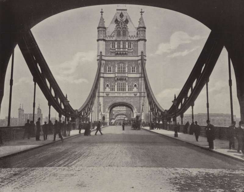 Tower Bridge (svartvitt foto) av English Photographer