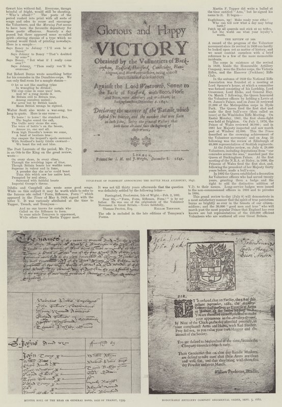 Volontärens hundraårsjubileum, 1799-1899 av English Photographer