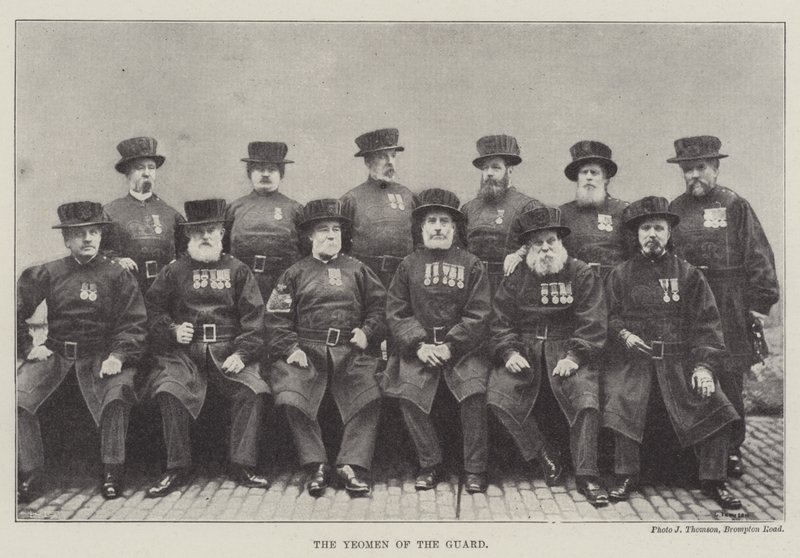 The Yeomen of the Guard av English Photographer