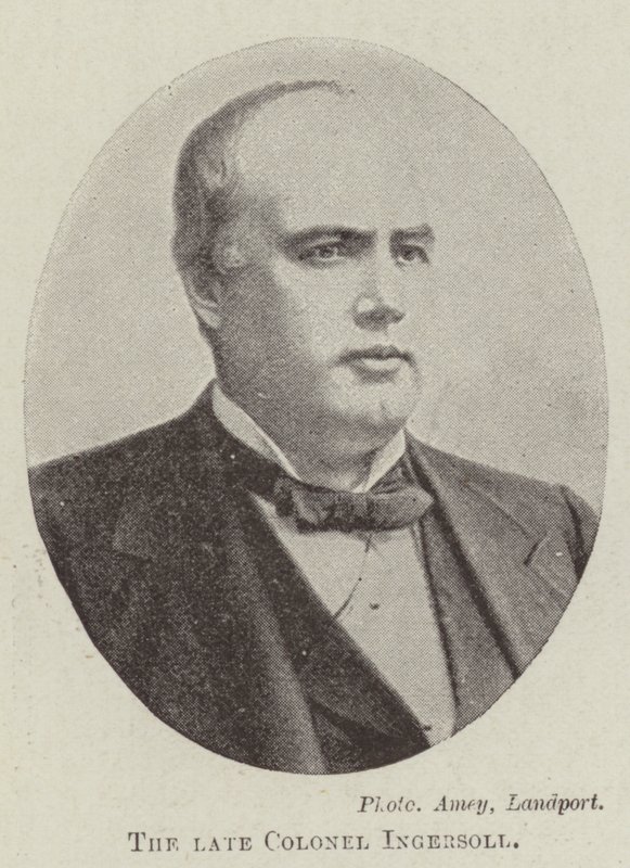 Den framlidne översten Ingersoll av English Photographer