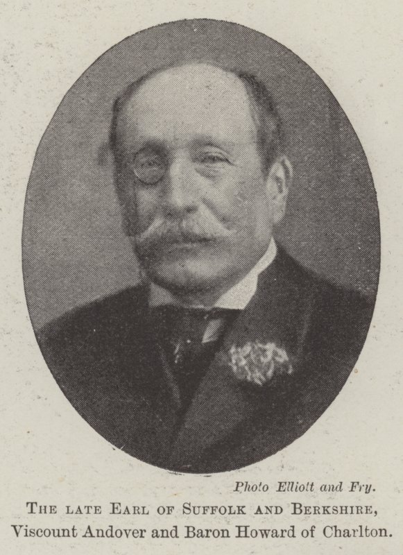Den framlidne jarlen av Suffolk och Berkshire, viscount Andover och baron Howard av Charlton av English Photographer