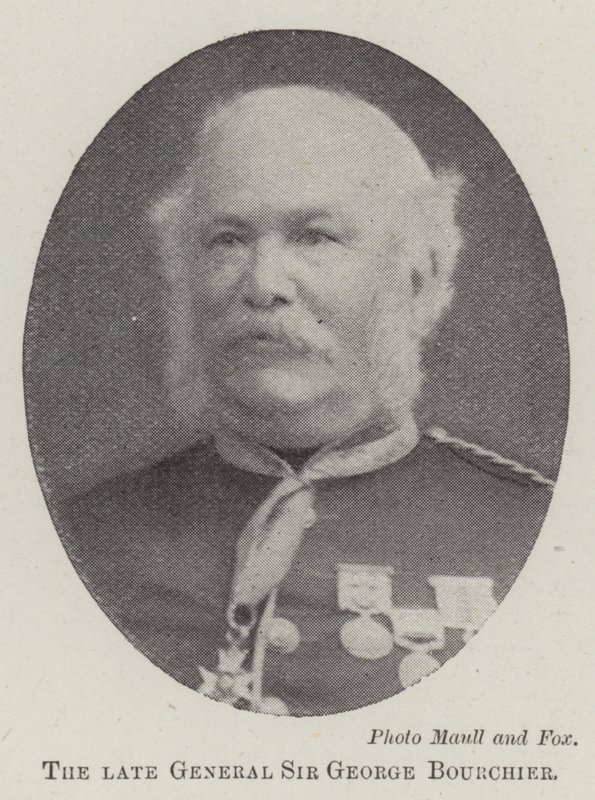 Den avlidne general Sir George Bourchier av English Photographer