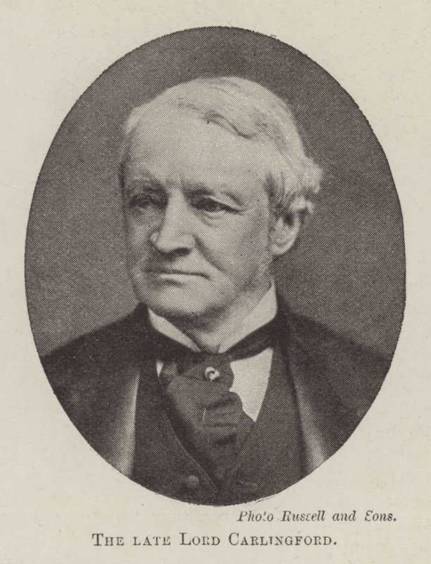 Den bortgångne Lord Carlingford av English Photographer