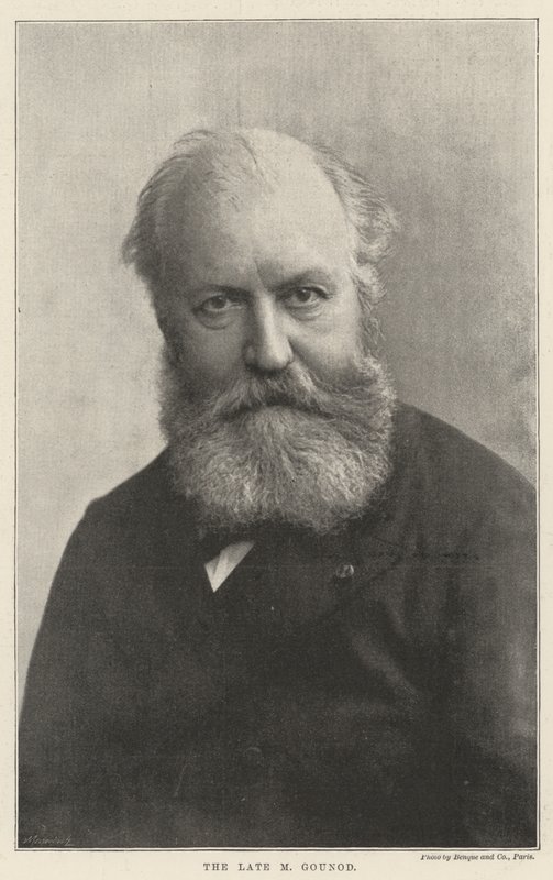 Den framlidne M Gounod av English Photographer
