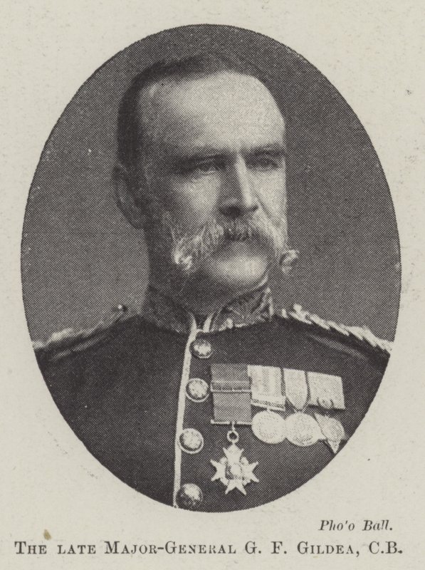 Den framlidne generalmajoren GF Gildea, CB av English Photographer