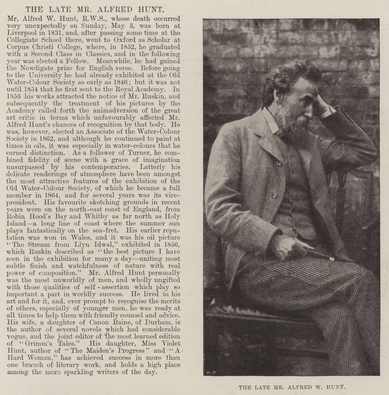 Den framlidne herr Alfred W Hunt av English Photographer