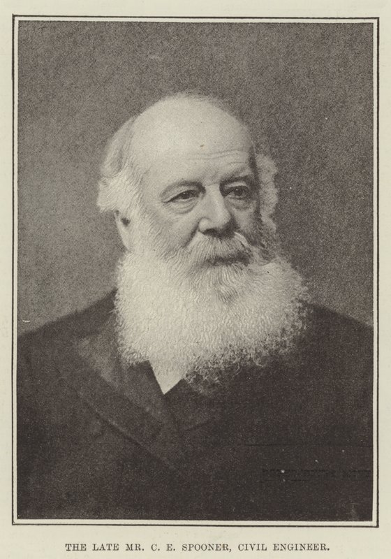 Den framlidne Mr C E Spooner, civilingenjör av English Photographer