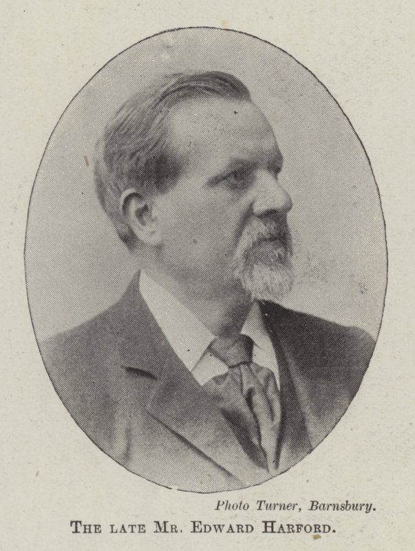 Den bortgångne Mr Edward Harford av English Photographer