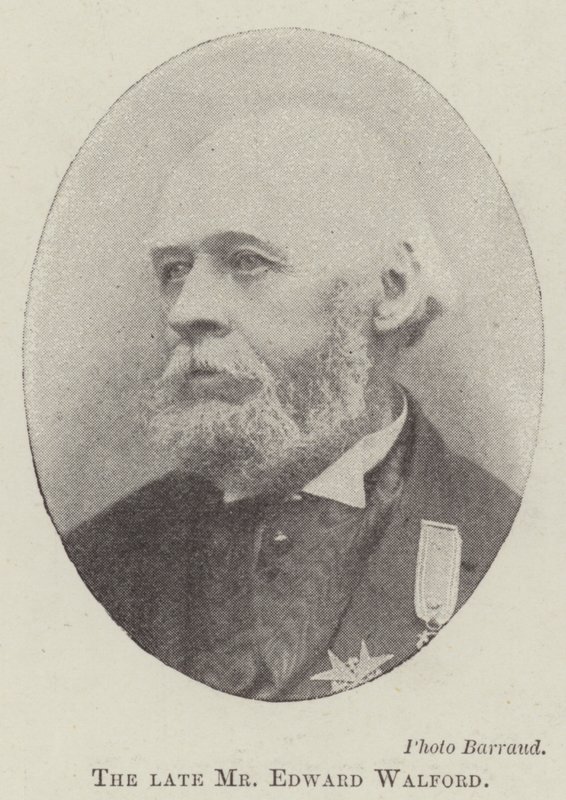 Den bortgångne Mr Edward Walford av English Photographer