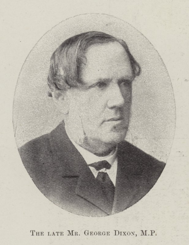 Den bortgångne herr George Dixon, MP av English Photographer