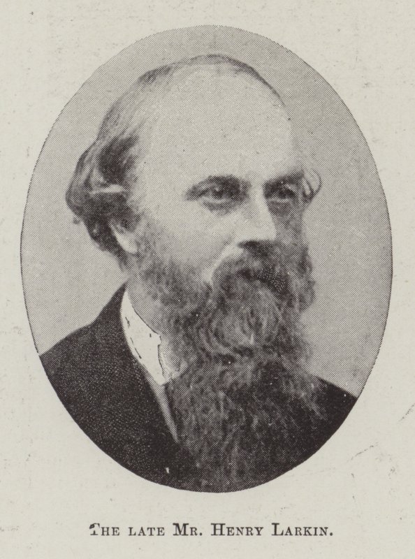 Den bortgångne Mr Henry Larkin av English Photographer