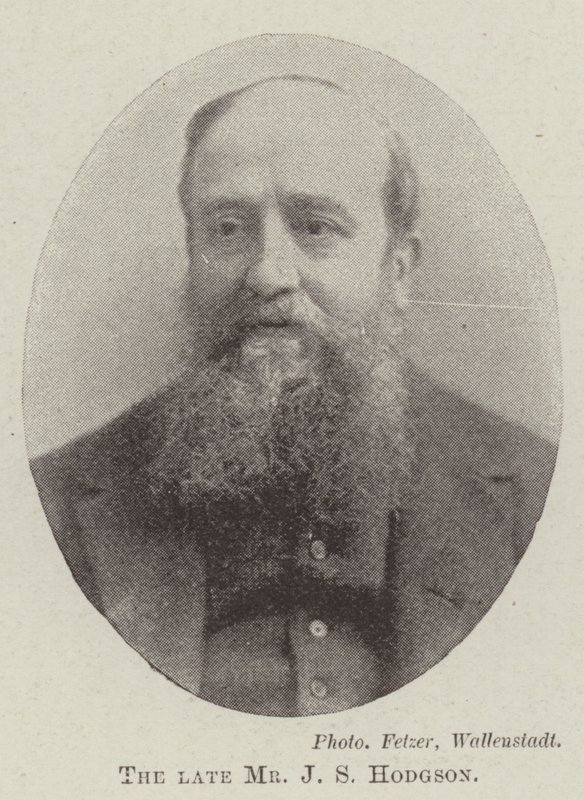 Den bortgångne Mr J S Hodgson av English Photographer