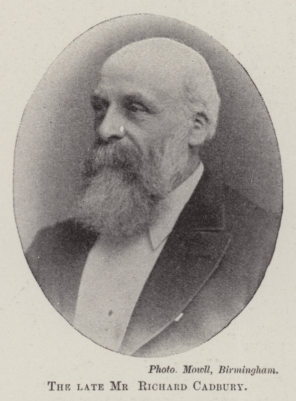 Den bortgångne herr Richard Cadbury av English Photographer