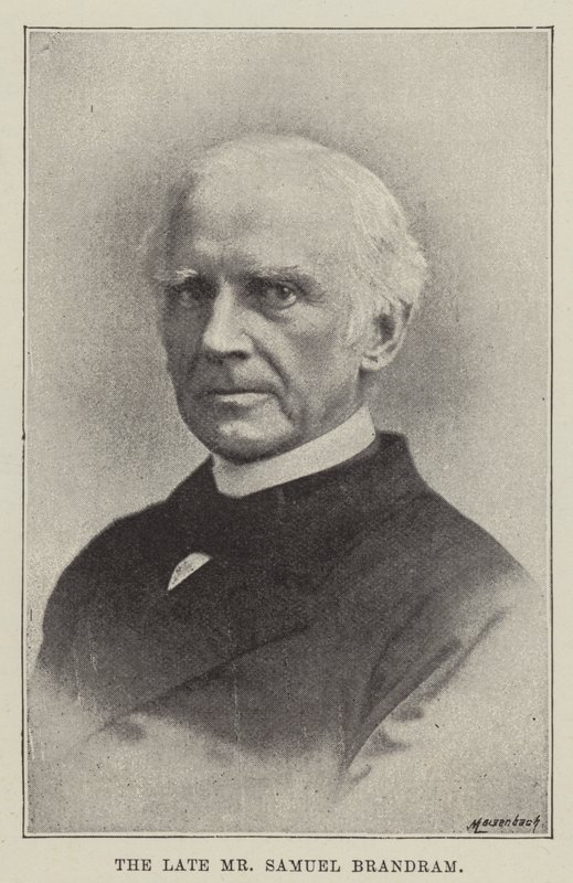 Den framlidne herr Samuel Brandram av English Photographer