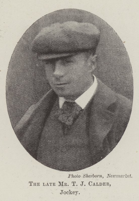 Den bortgångne herr T J Calder, Jockey av English Photographer