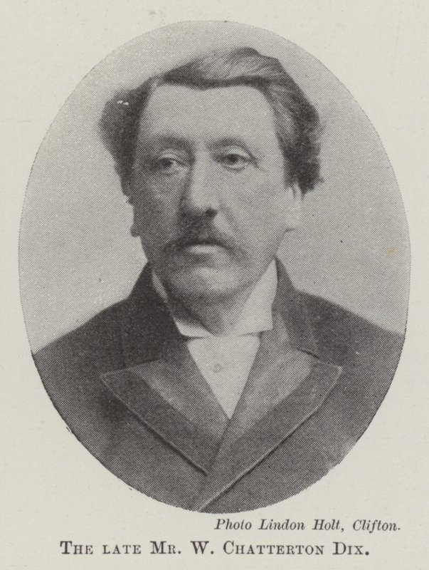 Den bortgångne Mr W Chatterton Dix av English Photographer