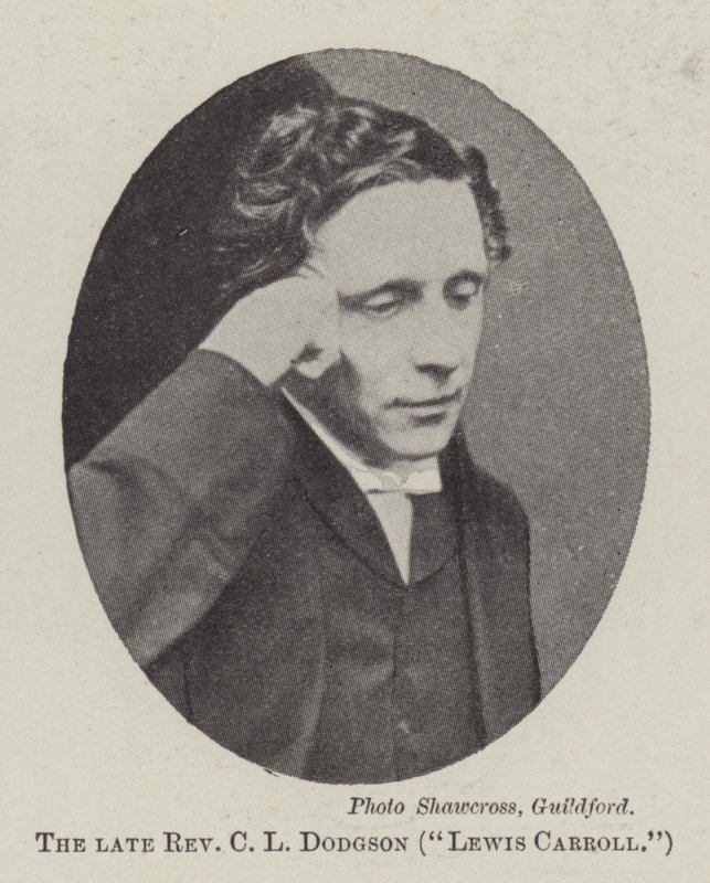 Den framlidne pastor CL Dodgson, Lewis Carroll av English Photographer