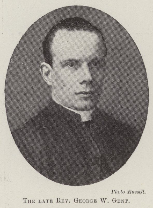 Den framlidne pastor George W Gent av English Photographer