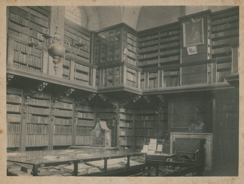 St Pauls Cathedrals bibliotek av English Photographer