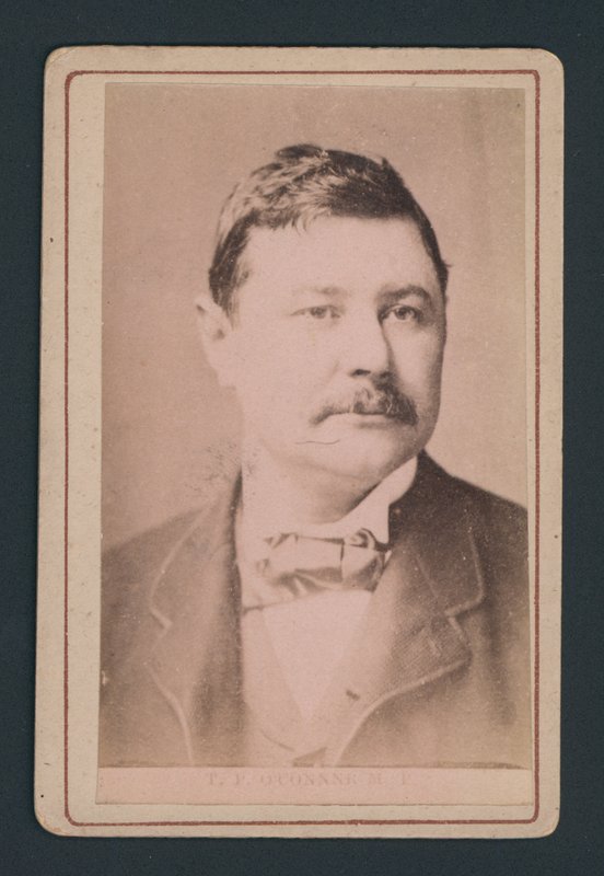 Thomas OConnor, irländsk nationalist, visitkort av English Photographer