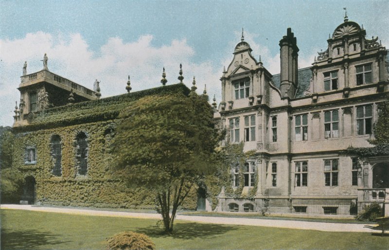 Trinity College och Presidents House av English Photographer