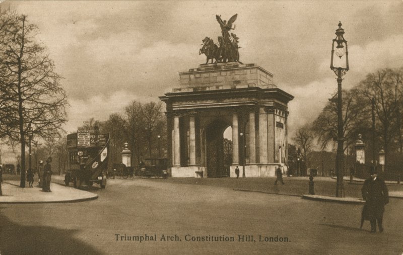Triumfbåge, Constitution Hill, London av English Photographer