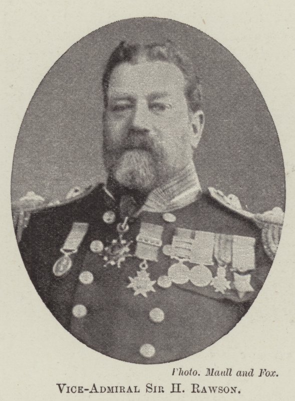 Viceamiral Sir H Rawson av English Photographer
