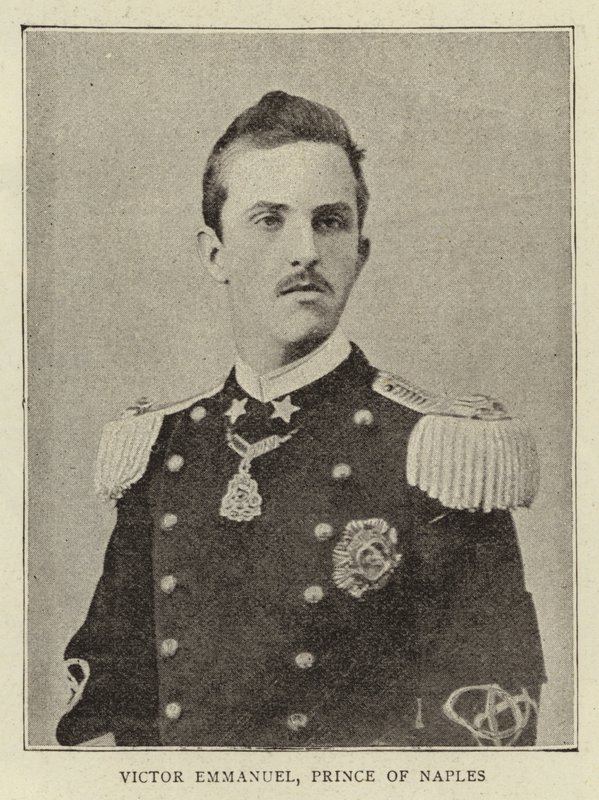 Victor Emmanuel, Prins av Neapel av English Photographer