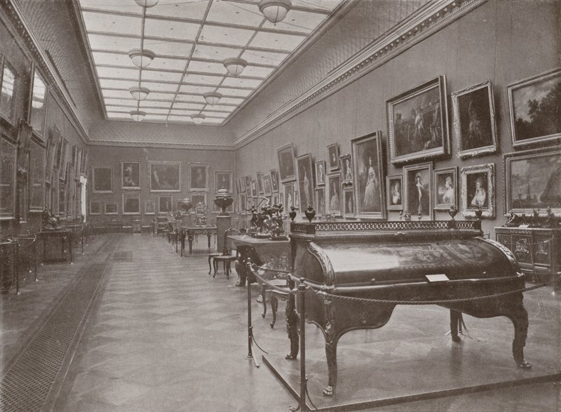 Wallace Collection, det stora galleriet av English Photographer