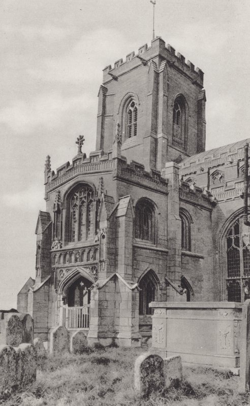 Walpole St Peter (s/v foto) av English Photographer