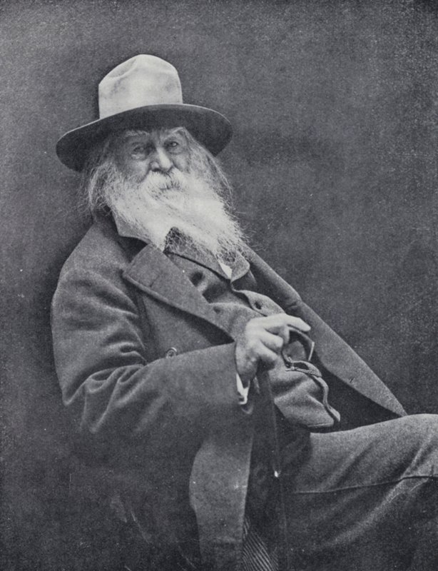 Walt Whitman (s/v foto) av English Photographer