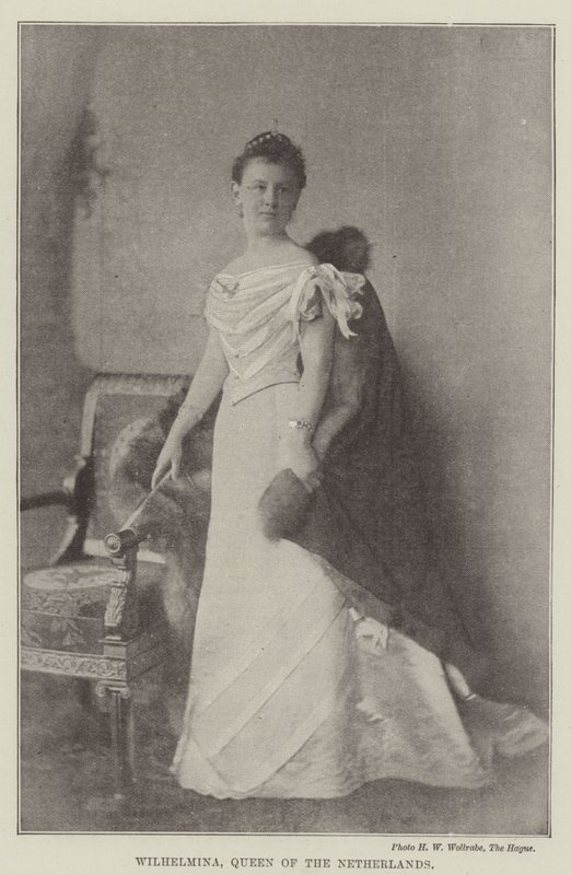 Wilhelmina, drottning av Nederländerna av English Photographer