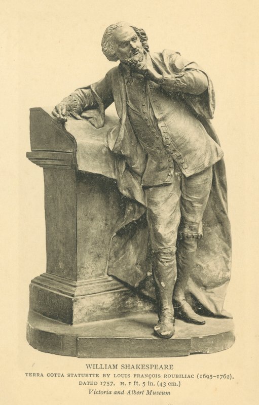 William Shakespeare, engelsk dramatiker (svartvitt foto) av English Photographer