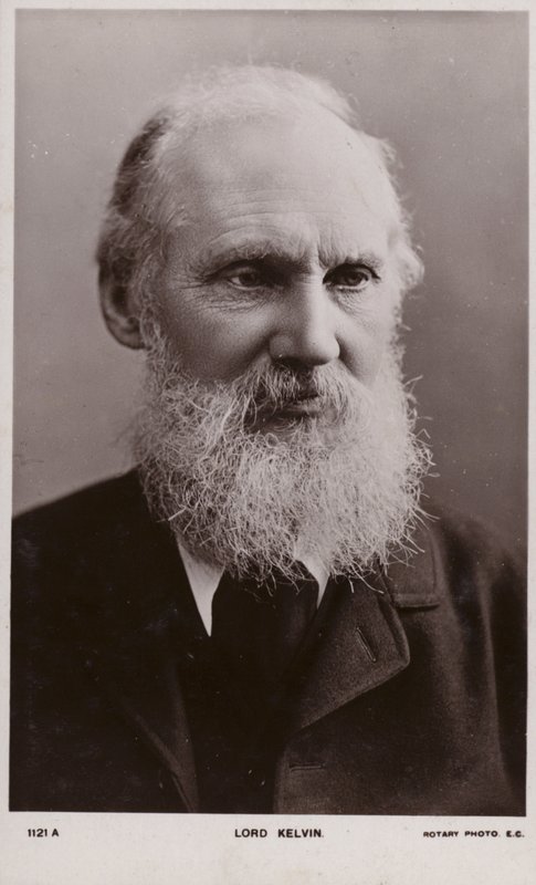 William Thomson, 1:e baron Kelvin (1824-1907), brittisk fysiker och ingenjör av English Photographer