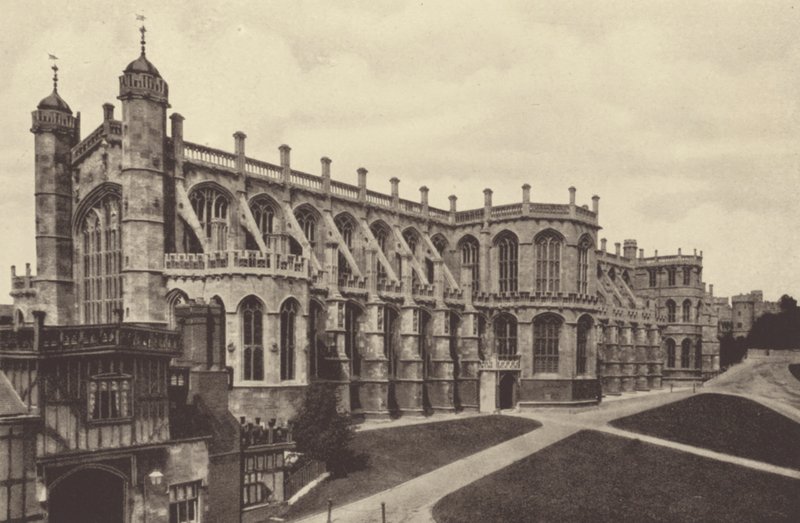 Windsor Castle, utsidan av St George