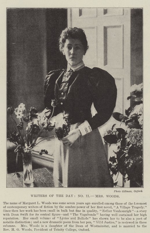 Dagens författare, Mrs Woods av English Photographer