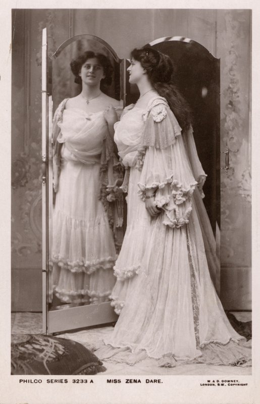 Zena Dare, engelsk sångerska och skådespelerska (s/v foto) av English Photographer