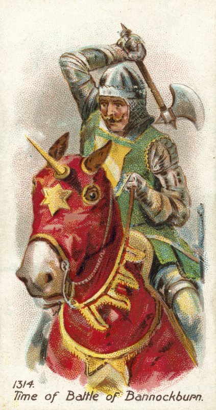 1314, tiden för slaget vid Bannockburn av English School