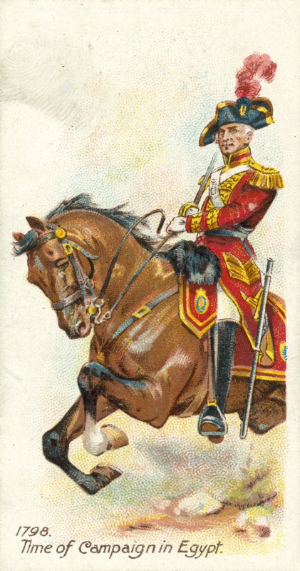 1798, fälttågets tid i Egypten av English School